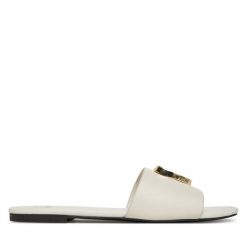 Klapki LOVE MOSCHINO. Klapki Love Moschino, bez wzorów, bez obcasa. Za 629.99 zł.