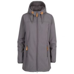 Trespass Kristen - Damski softshell Jkt Carbon. Szare kurtki sportowe Trespass, bez wzorów, z futra, bez kaptura, do jazdy konnej. Za 417.99 zł.