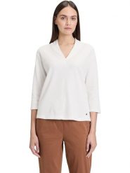 BETTY & CO Bluzka w kolorze białym rozmiar: M. Białe bluzki Betty & Co, m, bez wzorów, bez kołnierzyka, bez ramiączek. Za 109.95 zł.