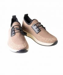 Buty damskie Leiko Como. Brązowe trekkingi Brubeck, z dzianiny, trekkingowe. Za 129.00 zł.