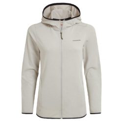 Damska bluza z kapturem full zip Craghoppers NosiLife Afia. Szare bluzy Craghoppers, m, bez wzorów, z dzianiny, z kapturem. Za 365.05 zł.
