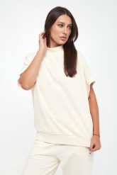 Bluza damska z krótkim rękawem ARMANI EXCHANGE. Bluzy Armani Exchange, xs, bez wzorów, bez kaptura. W wyprzedaży za 317.40 zł.