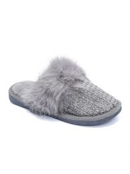 Confly Kapcie w kolorze szarym rozmiar: 38. Szare obuwie domowe Confly, bez wzorów, bez zapięcia. Za 41.30 zł.