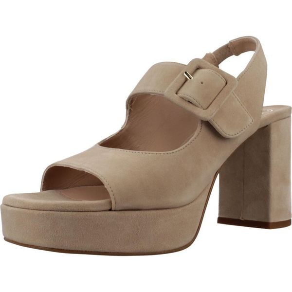 Sandały UNISA ODELA KS Nago. Brązowe sandały Unisa, bez wzorów, ze skóry, bez obcasa, bez zapięcia. Za 593.99 zł.