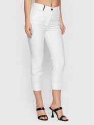 Peserico Spodnie materiałowe P04855J0 Biały Regular Fit. Białe spodnie materiałowe PESERICO, bez wzorów, z bawełny. Za 1,929.00 zł.