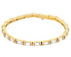 Bransoletka z mosiądzu pozłacana z cyrkoniami. Bransoletki Artelioni, z cyrkonią, pozłacane. Za 249.00 zł.