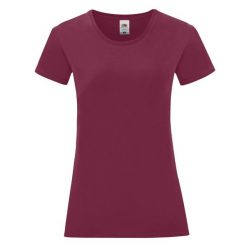 Koszulka Damska Iconic 150. Brązowe bluzki FRUIT OF THE LOOM, l, bez wzorów, sportowe, bez kołnierzyka, bez ramiączek. Za 28.99 zł.