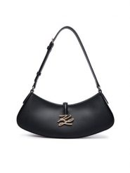 KARL LAGERFELD Torebka B4W30208 Czarny. Czarne torebki klasyczne KARL LAGERFELD, bez wzorów, ze skóry, bez dodatków. Za 1,099.00 zł.
