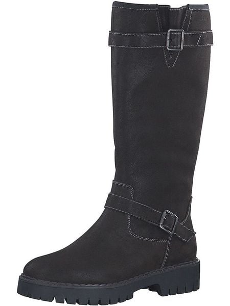 S.Oliver Kozaki w kolorze czarnym rozmiar: 40. Czarne kozaki S.Oliver, na zimę, bez obcasa, na obcasie, bez zapięcia. Za 203.99 zł.