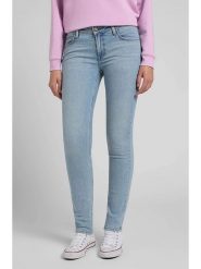 Lee Dżinsy "Scarlett" - Slim fit - w kolorze błękitnym rozmiar: W32/L33. Niebieskie jeansy Lee, l, bez wzorów. Za 162.11 zł.