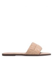 MEXX Klapki WYL021123-02 Beżowy. Brązowe klapki Mexx, bez wzorów, z syntetyku, bez obcasa. Za 59.99 zł.