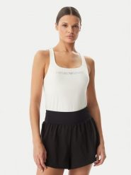 Emporio Armani Underwear Top EW002903 AF19026 U1131 Biały Slim Fit. Białe topy Emporio Armani Underwear, m, bez wzorów, z bawełny, bez kołnierzyka, bez ramiączek. Za 219.99 zł.