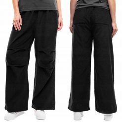 Champion Spodnie damskie sportowe dresowe wygodne bawełniane. Czarne spodnie sportowe Champion, l, bez wzorów, z bawełny. Za 197.99 zł.
