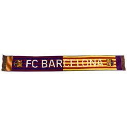 Szalik FC Barcelona - oficjalny licencjonowany. Niebieskie szaliki FC Barcelona, bez wzorów, sportowe. Za 99.00 zł.
