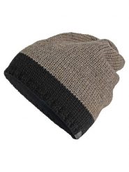 Elkline Czapka-beanie "Hat up" w kolorze jasnobrązowym rozmiar: onesize. Brązowe czapki Elkline, bez wzorów, ze skóry. Za 129.43 zł.