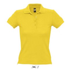 Polo Sol's People. Żółte koszulki polo SOL'S, s, bez wzorów, bez kołnierzyka, bez ramiączek. Za 120.50 zł.
