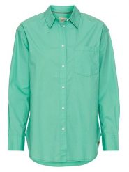 Camel Active Koszula w kolorze zielonym rozmiar: M. Zielone koszule Camel Active, m, bez wzorów, z bawełny, bez kołnierzyka, bez ramiączek. Za 130.99 zł.