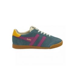 Baskets Femme Baskets Gola ELAN Bleu Bleu Gola. Niebieskie obuwie sportowe Gola, z zamszu, bez zapięcia. Za 568.00 zł.