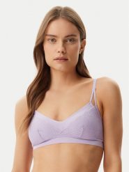 Chantelle Biustonosz braletka Soft Stretch C11GQ9 Fioletowy. Fioletowe biustonosze Chantelle, bez wzorów, z syntetyku. Za 189.99 zł.