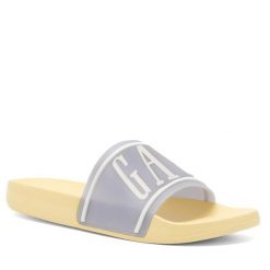 Klapki Gap. Szare klapki GAP, bez wzorów, bez obcasa. Za 79.99 zł.