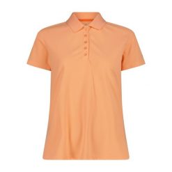 Damska koszulka polo CMP. Brązowe bluzki CMP, bez wzorów, bez kołnierzyka, bez ramiączek. Za 159.00 zł.