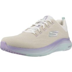 Kapcie SKECHERS VAPOR FOAM Beżowy. Brązowe obuwie domowe Skechers, bez wzorów, z tkaniny, bez zapięcia. Za 362.99 zł.