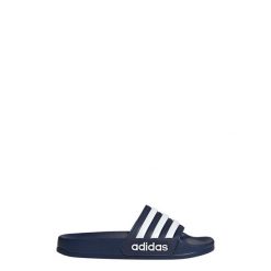 Klapki Adilette Shower. Białe klapki Adidas, bez wzorów, bez obcasa. Za 109.00 zł.