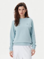 Napapijri Bluza B-Nina NP0A4H85 Błękitny Regular Fit. Niebieskie bluzy Napapijri, m, bez wzorów, z bawełny, bez kaptura. Za 179.99 zł.
