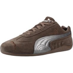 Buty PUMA YELLOW SPEEDCAT LUX Brązowy. Brązowe trekkingi Puma, z tkaniny, trekkingowe. Za 457.99 zł.