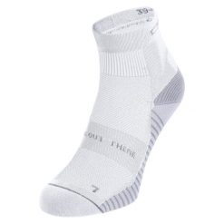 Skarpety biegowe Odlo Performance Run Quarter Socks. Białe skarpety Odlo, bez wzorów, z dzianiny. Za 65.87 zł.