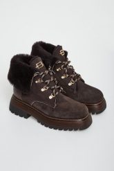 Trapery damskie zamszowe BALDININI. Trapery i śniegowce Baldinini, z zamszu. Za 2,759.00 zł.