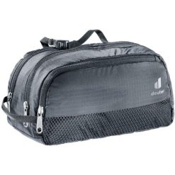 DEUTER Kosmetyczka WASH BAG TOUR III black. Czarne kufry i kosmetyczki Deuter, bez wzorów, z materiału, bez dodatków. Za 92.39 zł.
