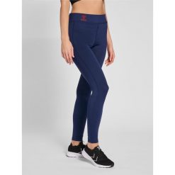Damskie pełne legginsy Hummel q4 Hw. Niebieskie legginsy Hummel, s, bez wzorów, z dżerseju. Za 190.00 zł.