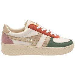 Sneakersy damskie Gola Grandslam Quadrant. Białe obuwie sportowe Gola, bez zapięcia. Za 468.50 zł.