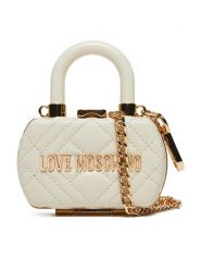LOVE MOSCHINO Torebka JC4056PP1MLA0110 Écru. Torebki klasyczne Love Moschino, bez wzorów, ze skóry, bez dodatków. Za 389.99 zł.