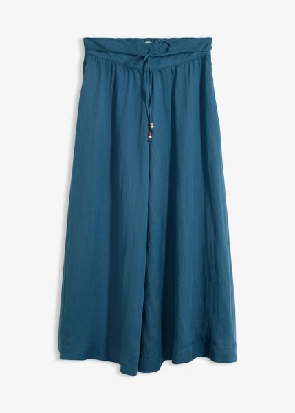 Spódnica maxi z lejącej mieszanki wiskozy. Brązowe spódnice bonprix, bez wzorów, z wiskozy, maxi. Za 74.99 zł.