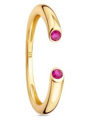 Diamant Exquis Złoty pierścionek z rubinami rozmiar: 50. Czerwone pierścionki Diamant Exquis, z rubinem, złote. Za 1,187.99 zł.