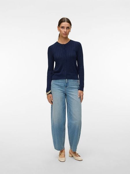 Vero Moda Kardigan w kolorze granatowym rozmiar: S. Niebieskie kardigany Vero Moda, s, bez wzorów, z wiskozy. Za 76.04 zł.