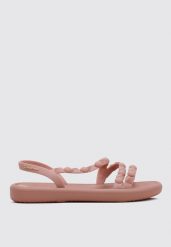 Sandały damskie plażowe Ipanema Meu Sol Flatform Ad. Brązowe sandały Ipanema, z aplikacjami, z gumy, eleganckie, bez obcasa, bez zapięcia. Za 138.00 zł.