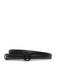 Pinko Pasek Damski Love Berry H1 Belt. PE 24 PLT01 102148 A1K2 Czarny. Czarne paski Pinko, bez wzorów, ze skóry. Za 269.99 zł.