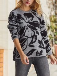 Milan Kiss Sweter w kolorze szarym rozmiar: S. Szare swetry Milan Kiss, s, bez wzorów, bez ramiączek. Za 152.99 zł.