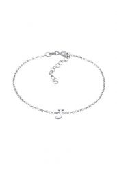 Elli Damski wisior Litera J Basic w srebrze próby 925 Sterling Silver Bransoletki 1 ct. Szare bransoletki Elli, srebrne. Za 143.99 zł.