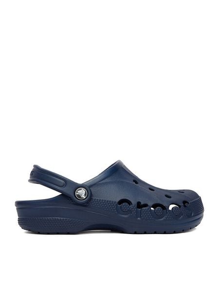 Crocs Klapki C-BAYA 10126-410 Granatowy. Niebieskie klapki Crocs, bez wzorów, z tworzywa sztucznego, bez obcasa. Za 199.99 zł.