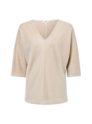 S.Oliver Bluza Kobiety brązowy, 36. Brązowe bluzy S.Oliver, s, bez wzorów, z bawełny, bez kaptura. Za 199.95 zł.