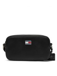 Tommy Jeans Torebka AW0AW16961 Czarny. Czarne listonoszki Tommy Jeans, bez wzorów, z jeansu, bez dodatków. Za 269.99 zł.