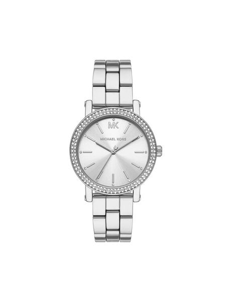 Michael Kors Zegarek Corey MK7549 Srebrny. Szare, analogowe zegarki Michael Kors, srebrne. Za 1,179.00 zł.