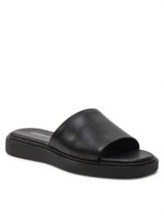 Vagabond Klapki Connie 5757-201-20 Czarny. Czarne klapki Vagabond Shoemakers, bez wzorów, ze skóry, bez obcasa. Za 279.99 zł.