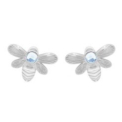 Kolczyki sztyfty Honey z kwarcem, posrebrzane. Szare kolczyki Lilou, z kwarcem, posrebrzane, na sztyftcie. Za 229.00 zł.