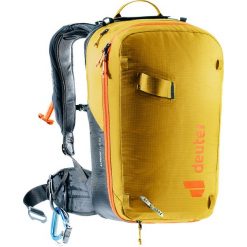 Plecak lawinowy Deuter Alproof Lite 22 Alpride E2 22L, bez PFC. Żółte plecaki Deuter, bez wzorów. Za 6,299.99 zł.