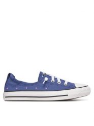 Converse Trampki Chuck Taylor All Star Shoreline Embroidered Stars A16058C Niebieski. Niebieskie trampki Converse, bez wzorów, z materiału, bez zapięcia. Za 249.99 zł.